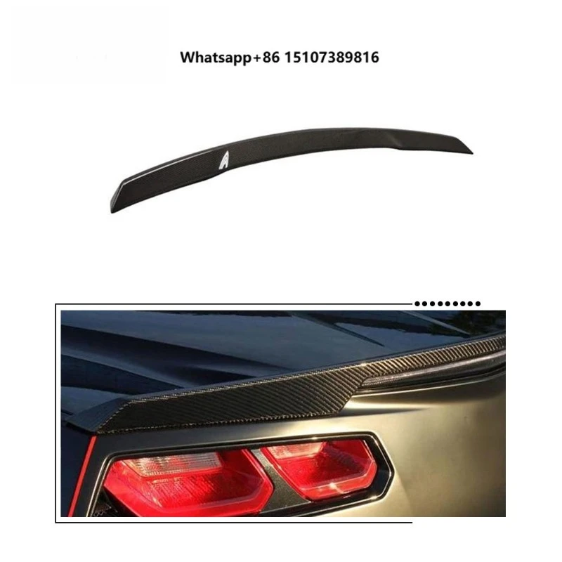 Carbon Fiber Rear Spoiler Wing for C7 2014-2016