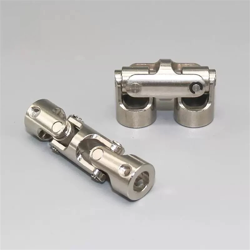 45 Steel 4mm 5mm 6mm 8mm 10mm Boat Car Shaft Coupler Three-section Universal Joint Coupling Gimbal