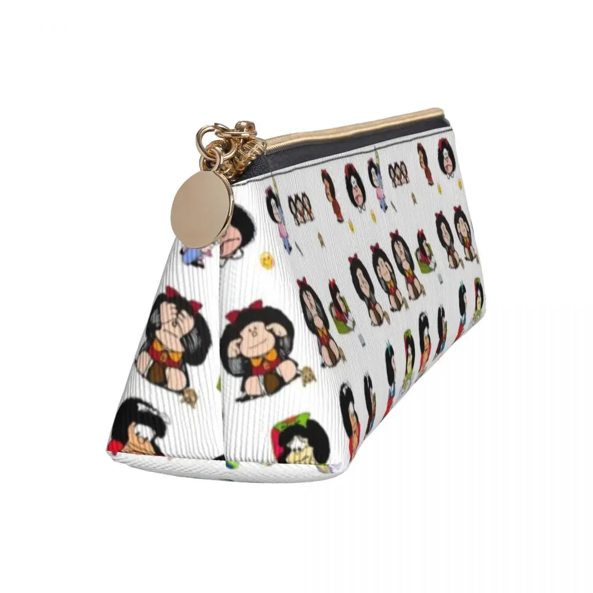 Mafalda-Estojo para Lápis para Meninos e Meninas, Caixa Bonito, Casos de Volta às Aulas, Gril Engraçado, Presente de Aniversário, Personalizado, Suprimentos