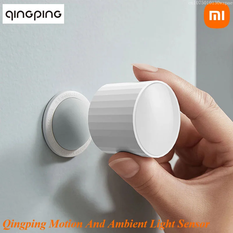 XIAOMI Qingping Motion And Ambient Light Sensor Smart Human Body Pet Body Movement Motion & light With Base For Mihome App