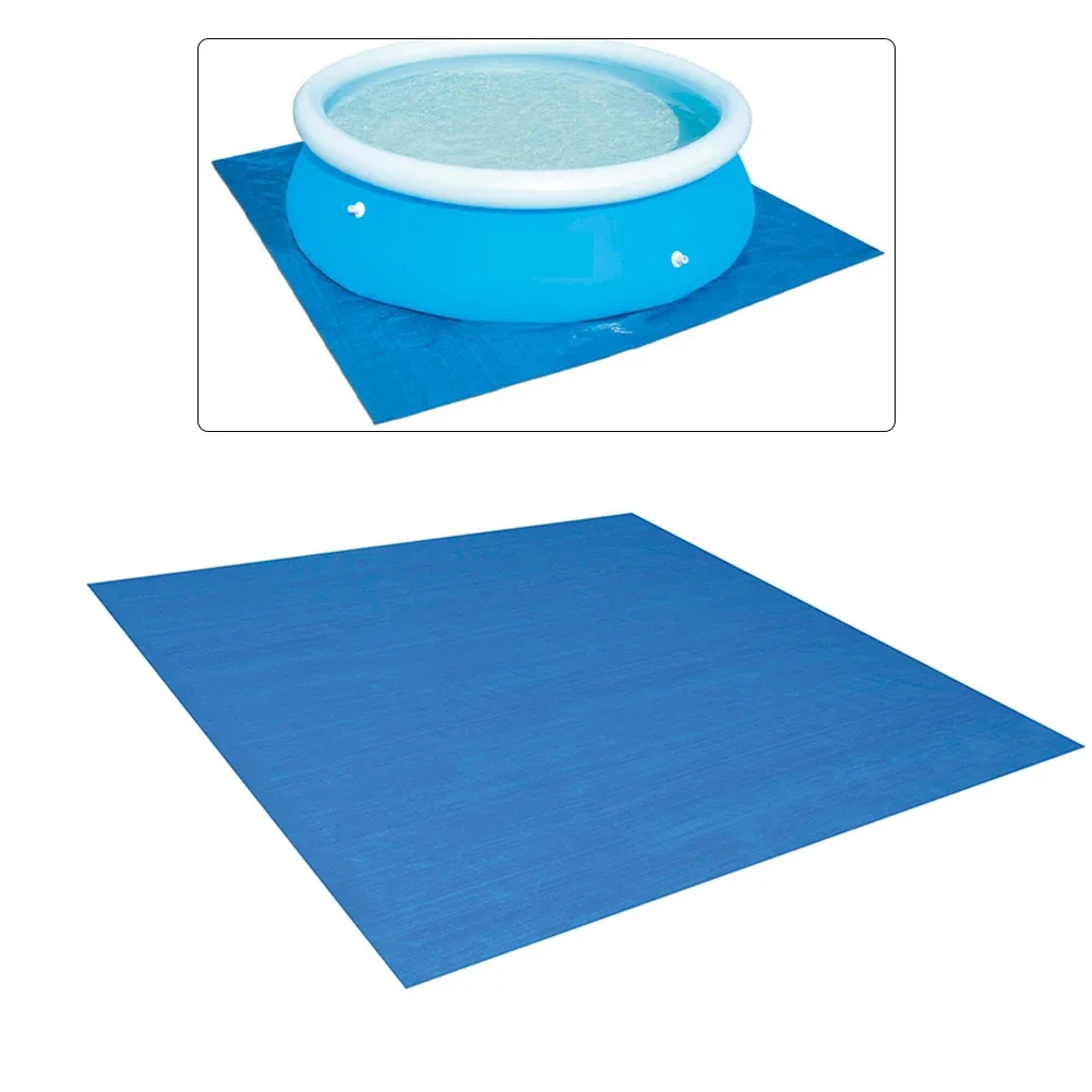 

Pool Ground Cover Tarp (Round/Square) - Authentic Thickened PE Woven Cloth Waterproof & Dustproof With Color Box