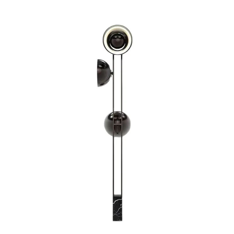 Nordic postmodern decorative lamp, designer new bedroom bedside lamp, creative art multi-head marble floor lamp
