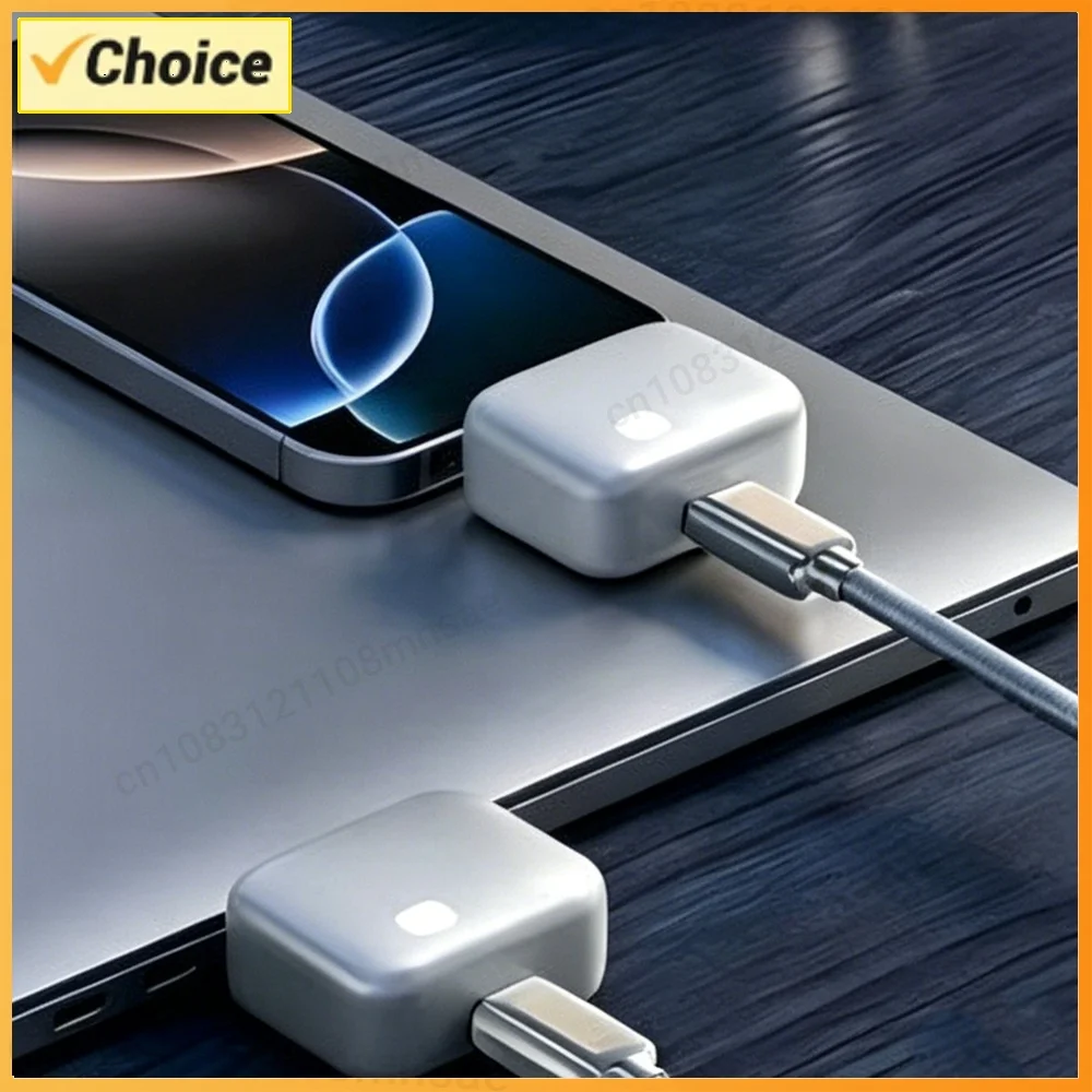 140W Portable Data Cable Separator Auto Power-Off Intelligence Full Charge Separator Overcharge Protection For Type-C Devices