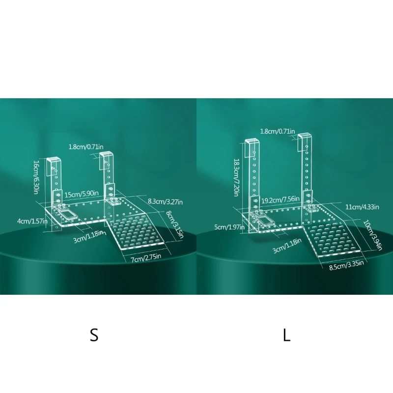 Reptiles Basking Platform Acrylic Climbings Ladder Island Landscape 203C