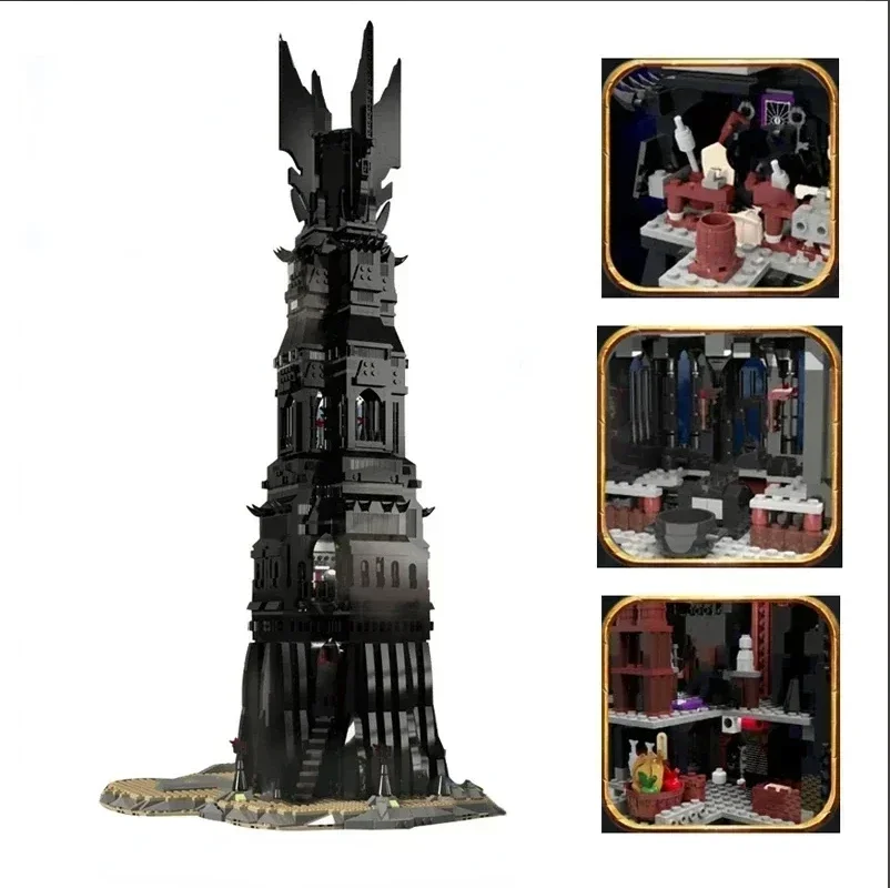2025 new IN STOCK 10237 Black Tower compatible Building Blocks Bricks 2359Pcs Educational Toys Birthday Boy Gifts