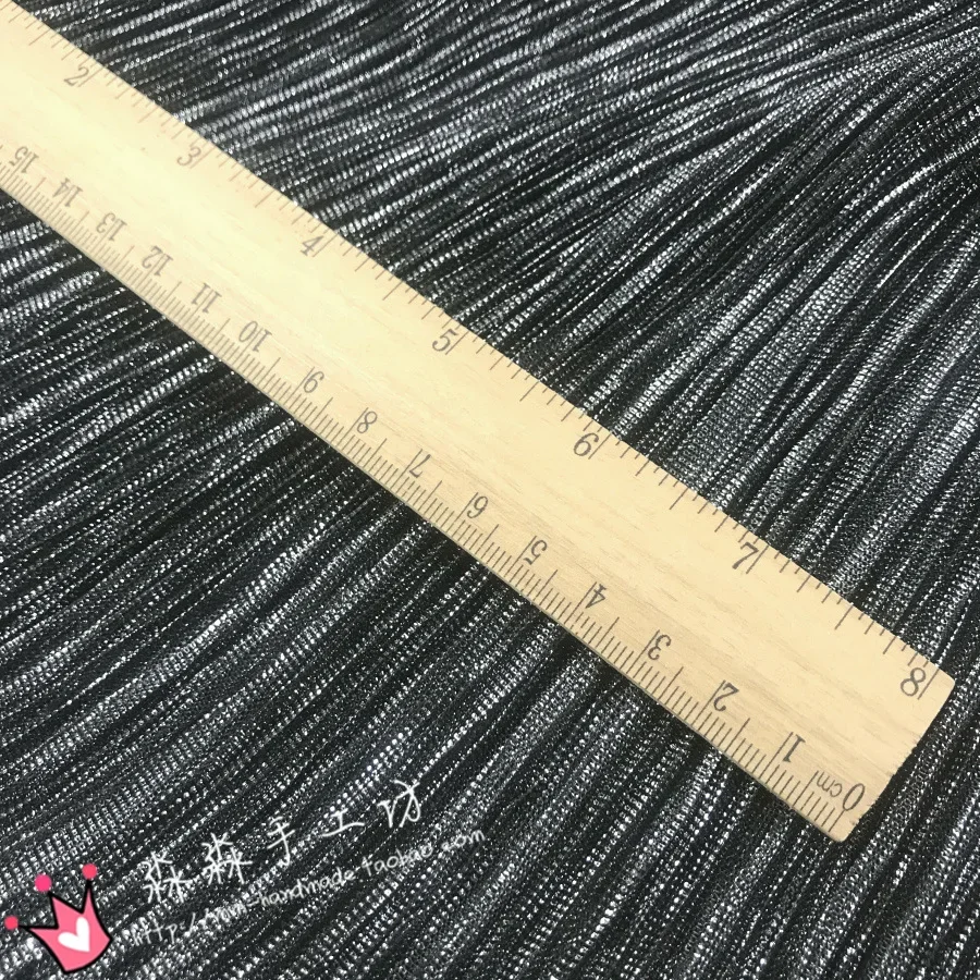 Gradient Mesh Fabric Designer Fashion Design Dress Crinkled Diy Sewing Garment Makeover Wholesale Fabrics By The Meter