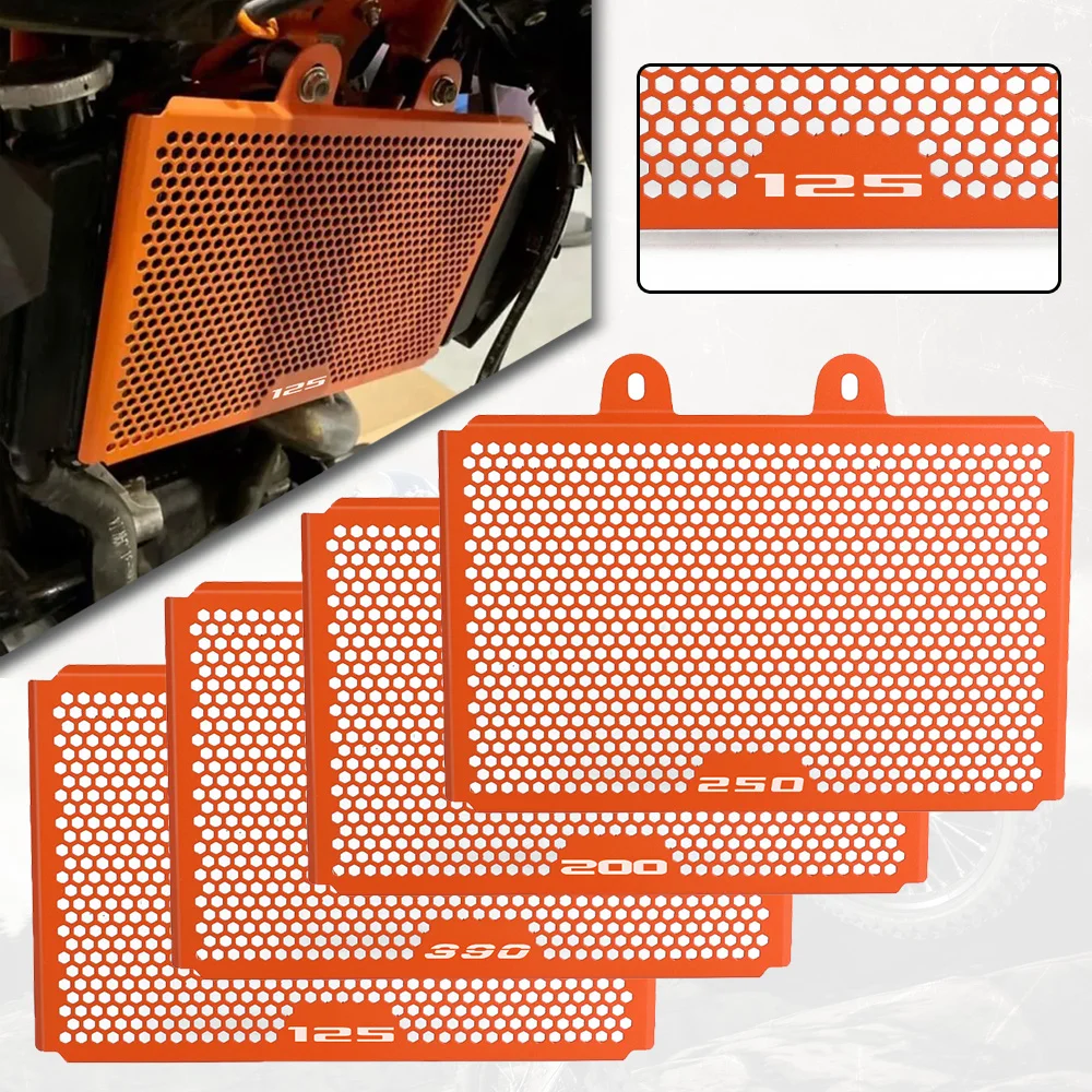 

2024 2023 Motorcycle Accessories For Duke 125 200 250 390 Duke 2017-2020 2021 2022 2023 Radiator Guard Protector Grille Cover