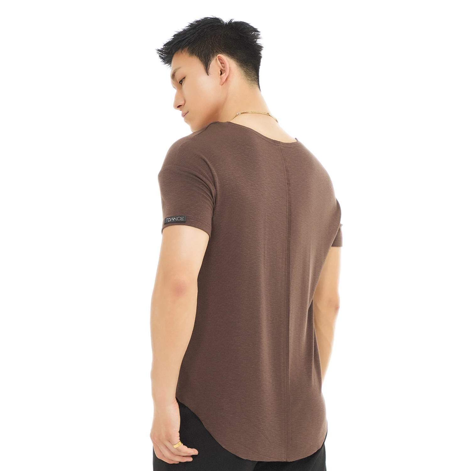 Zomer Heren Moderne Dansen Tops Volwassenen Korte Mouwen Latin Dance Top Mannelijke Rumba Ballroom Dans Top Training Kleding SL13456