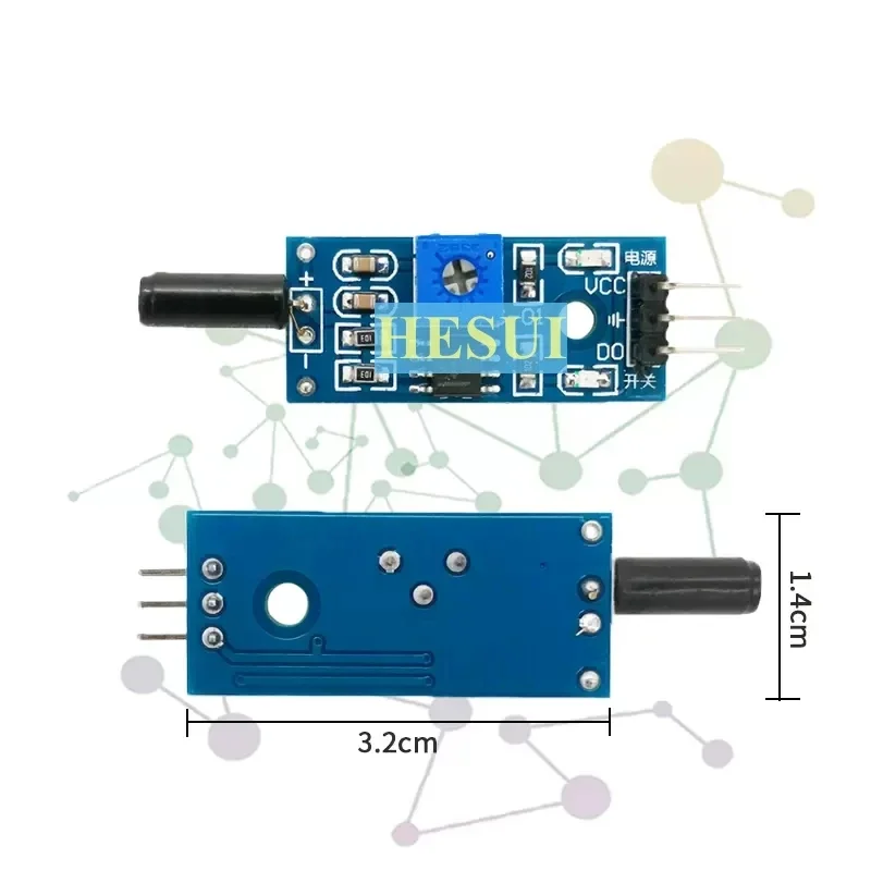 SW-18015P Vibration Sensor Module - alternate angle