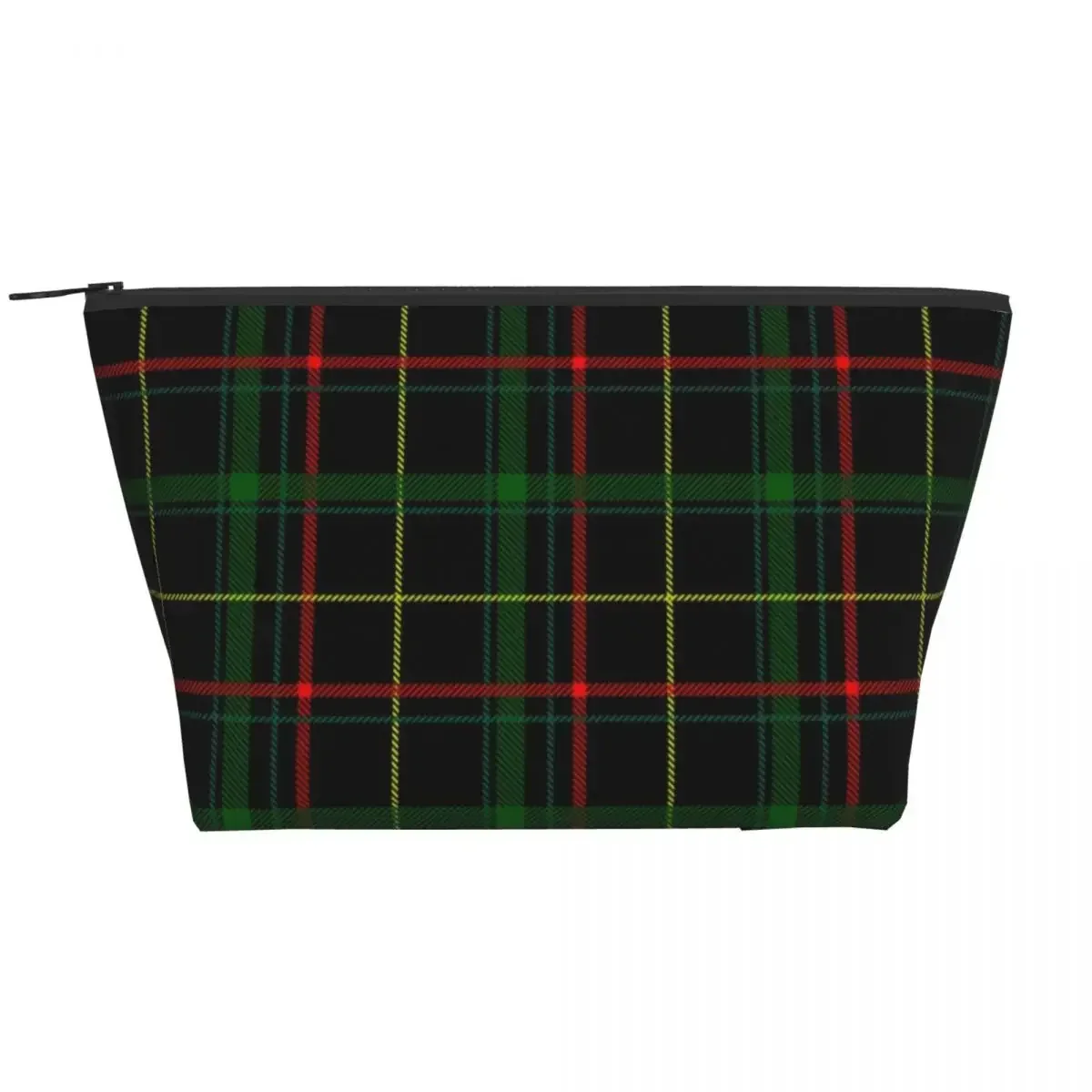 Black Watch Tartan Modern Makeup Bag Women Travel Cosmetic Organizer Cute Scotland Art Storage Toiletry Bags