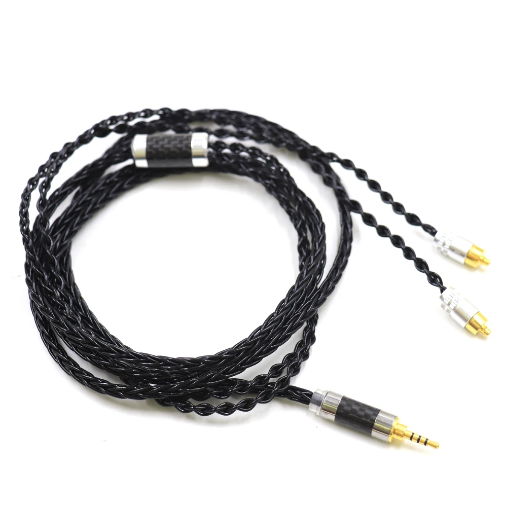 8 코어 BlackJelly 대만 7N Litz 이어 버드 업그레이드 케이블, Sony IER-M7 M9 Z1R 헤드폰 이어폰