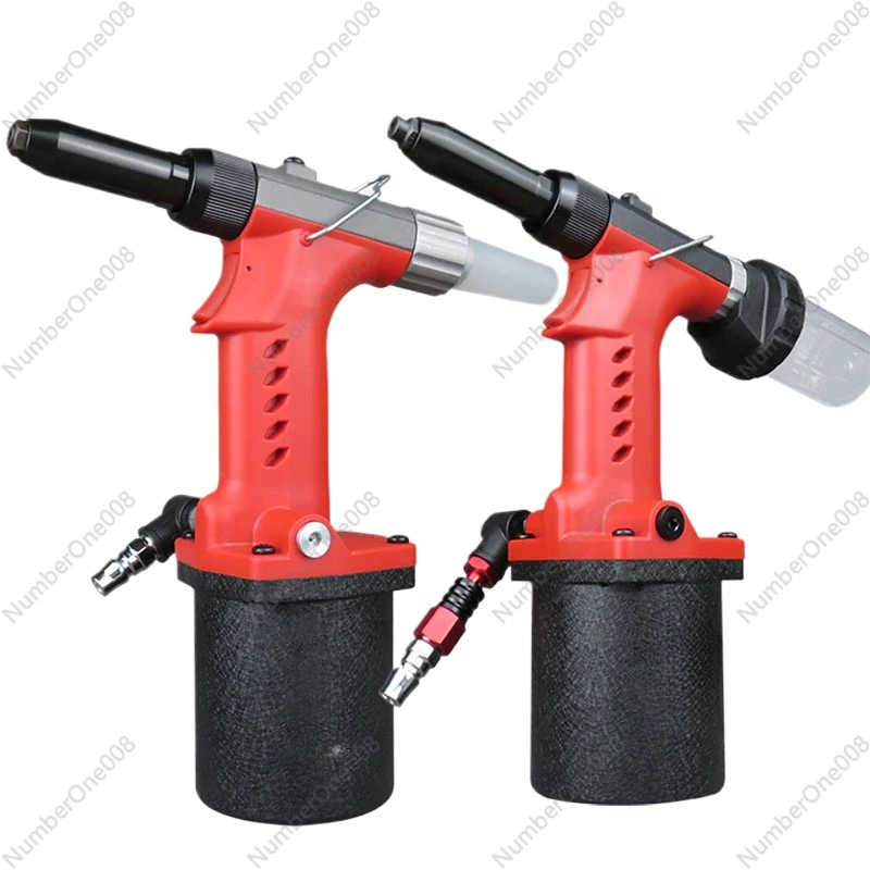 

Hydraulic Pneumatic Riveter Industrial Grade Blind Riveter 3.2mm-4.8mm Vacuuming Air Riveting Tool Heavy Duty Rivet Gun