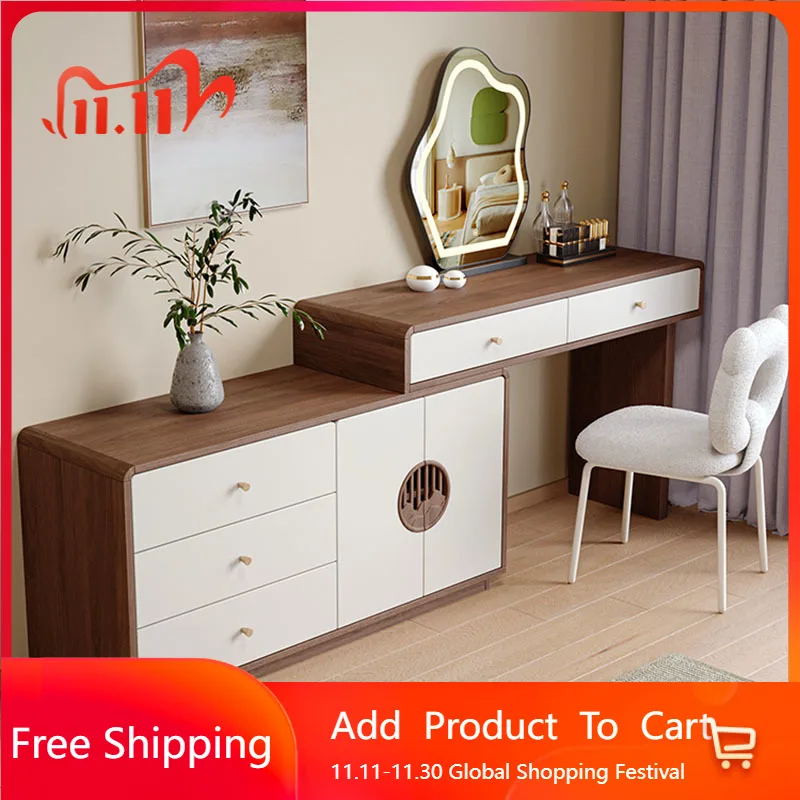 

Tool Chest Bedroom Vanity Table Drawers Makeup Storage Beauty Dressing Table Cosmetics Girl Comoda Pra Quarto Trendy Furniture