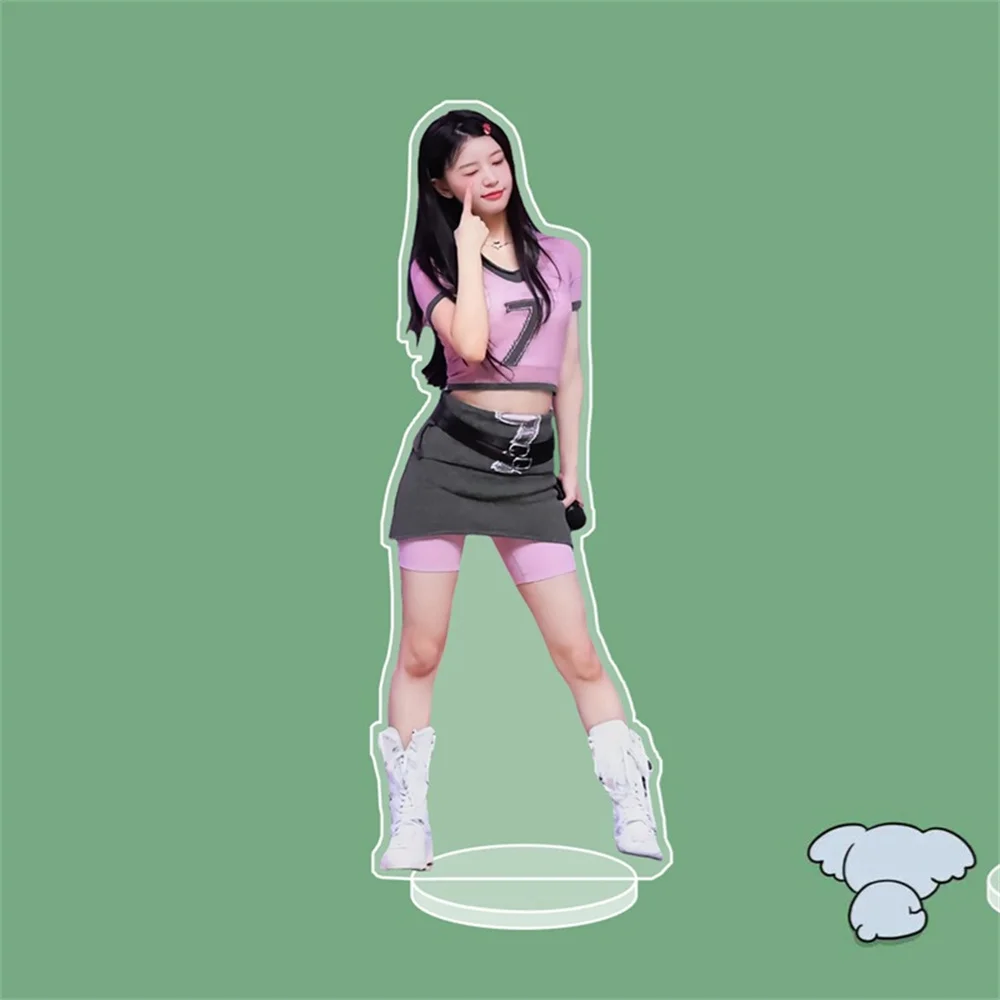 KPOP ILLIT standing Sign Albums Photo Acrylic Stand-up Sign IROHA  MOKA MINJU YUNAH WONHEE Humanoid Standing Desktop Decoration