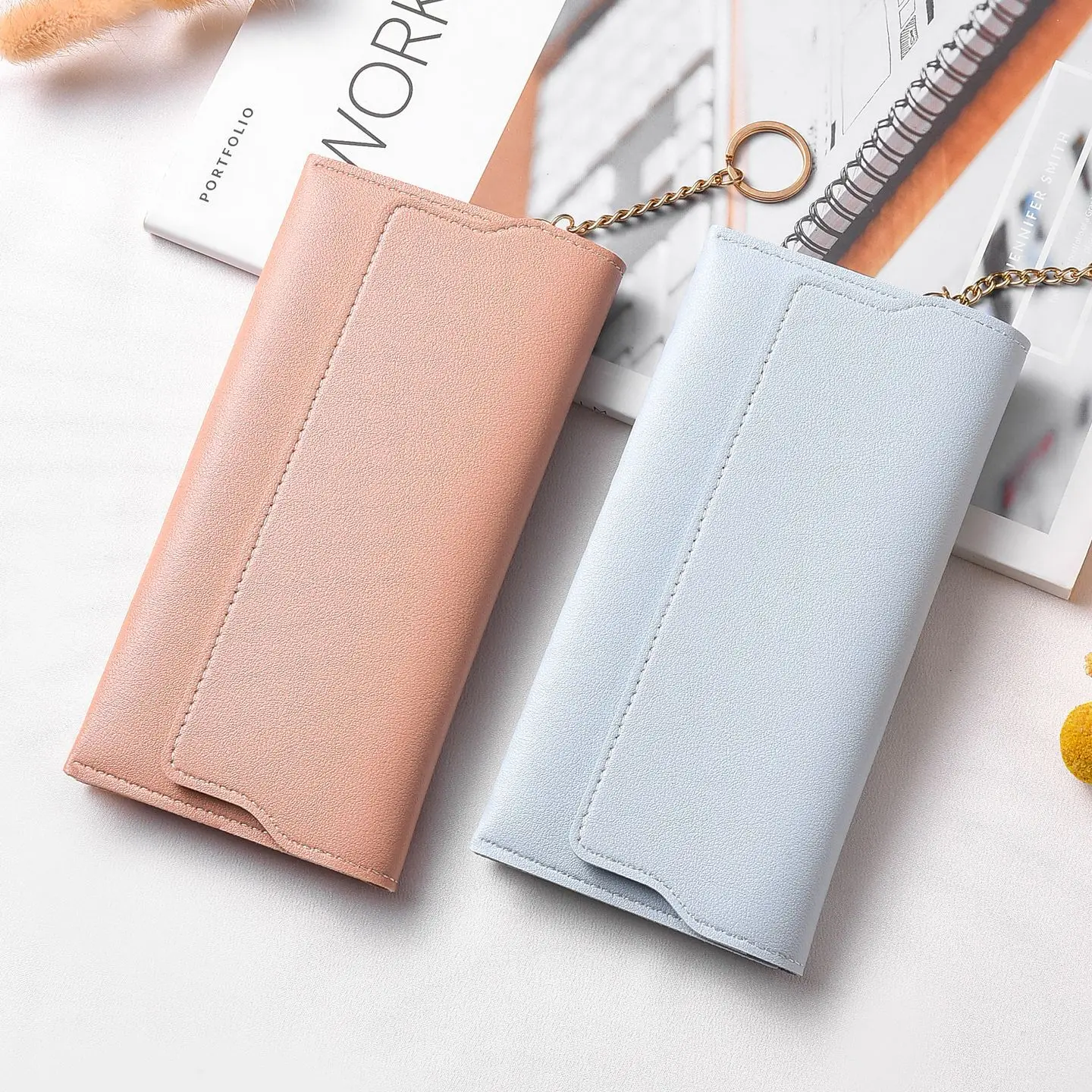 Women Long Wallet Purse Niche Design Clutch Bag New Arrival Fashion Elegant High‑Grade Sense Ladies Handbag in Stock