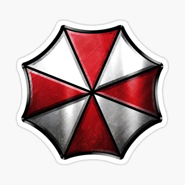 Umbrella Corporation Sign Radiation Biochemical Crisis Sticker Camper Laptop  Car Window Motorcycle Truck Bicycle Glass Decal - Image 2
