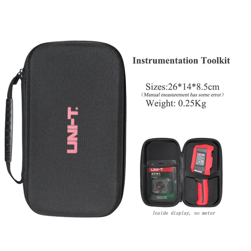 UNI-T высокозащитный жесткий футляр для хранения, прочный и устойчивый к царапинам для мультиметра, клещей, тепловизора