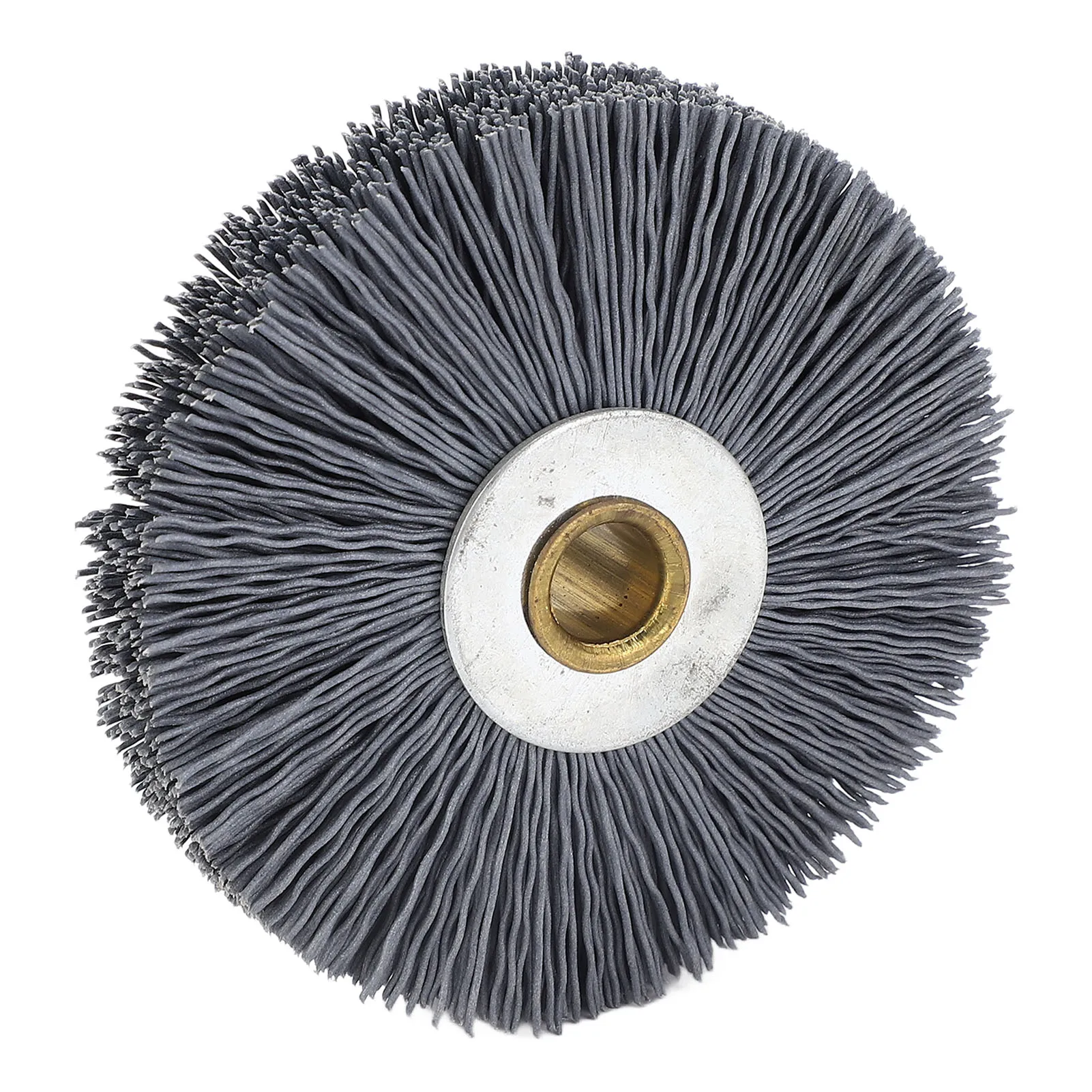 

Key Machine Deburring Brush Key Machine Brush 80x20x10mm Nylon and Stainless Steel Multifunctional Crimped Wire Wheel Brush