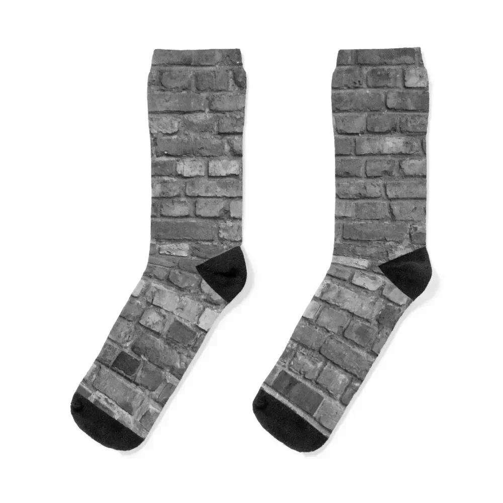 

Texture Build the wall brick wall texture vintage with gray black charcoal grey bricks pattern slightly eroded Socks