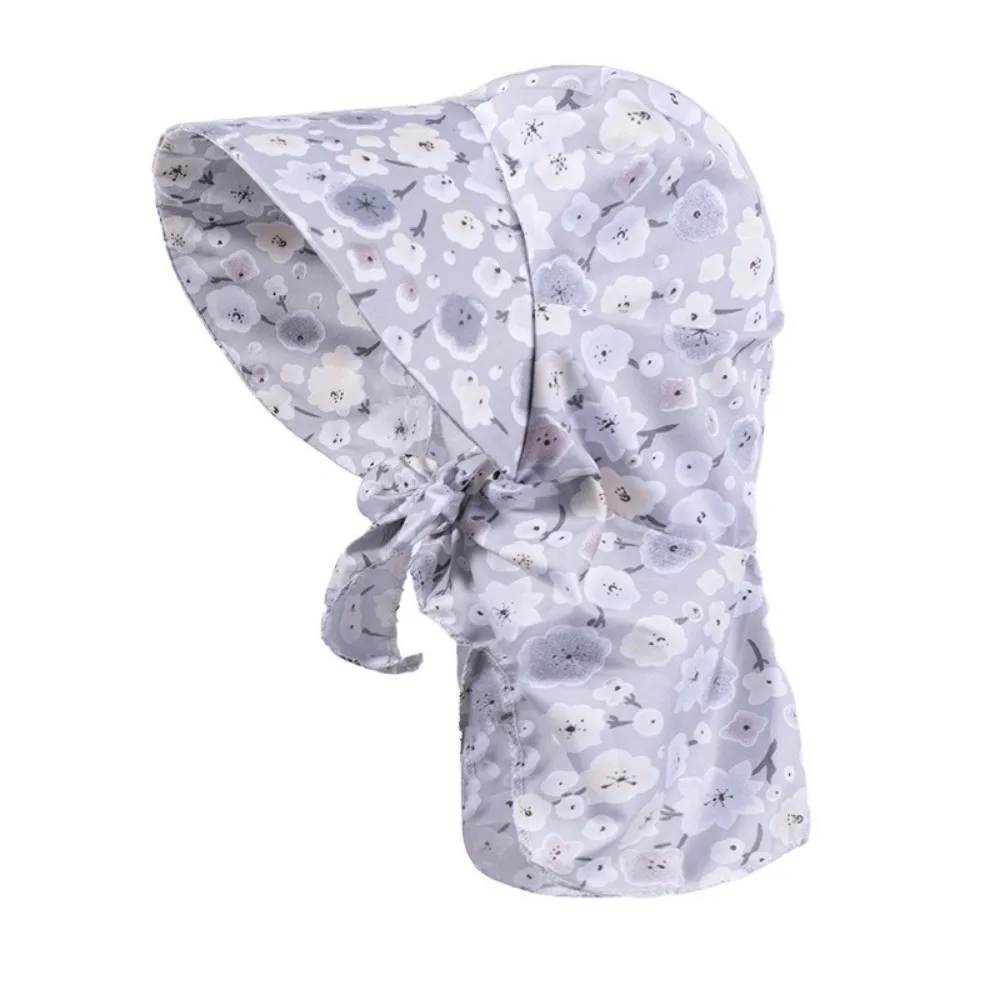 

Прочный летний защитный чехол с цветочным принтом, дышащая женская пляжная шляпа с защитой от ультрафиолета, регулируемые красочные солнцезащитные кепки для рыбалки