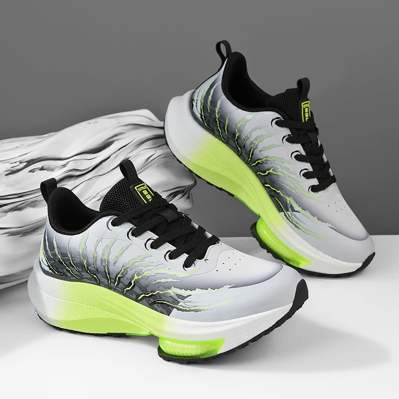 

2025 Autumn New Original Mens Womens Sports Shoes Lightweight Comforta Running Shoes Breathable Stress Relieving Walking Shoes