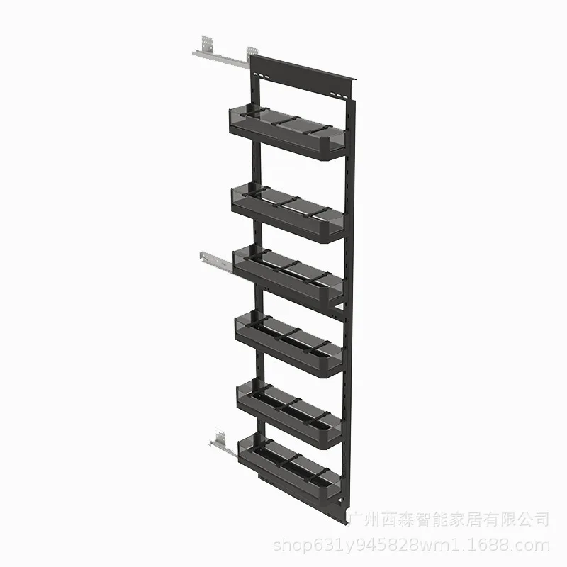 

Side pull basket cabinet Extremely narrow cabinet Refrigerator shelf Side storage Narrow slot storage Pull-out type