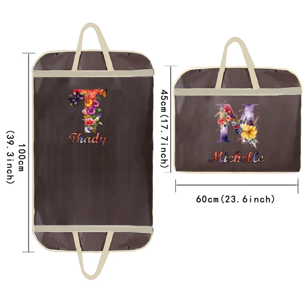 Personalized Customization Is Suitable for Travel Storage Clothes, Simple and Fashionable Printed Coat Dust Cover.
