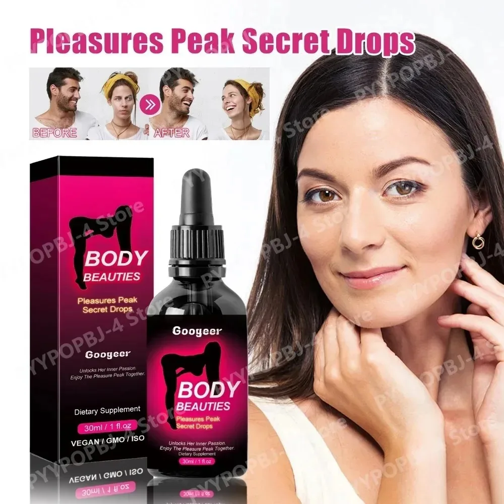 Women Herbal Maca Root Liquid Drops Damiana Ginseng Ginkgo L Arginine Passion Love Drops Vegan Supplement Energy Wellness 30ml