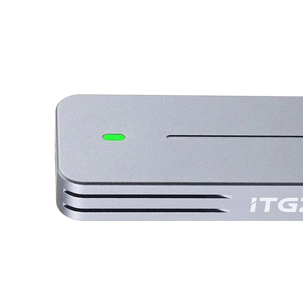 M.2 NVMe/NGFF SSD-Gehäuse Solid State Drive-Gehäuse M-Key USB3.2 Gen2 M.2 NVME SSD-Gehäusegehäuse für 2230/2242 M.2 SSD