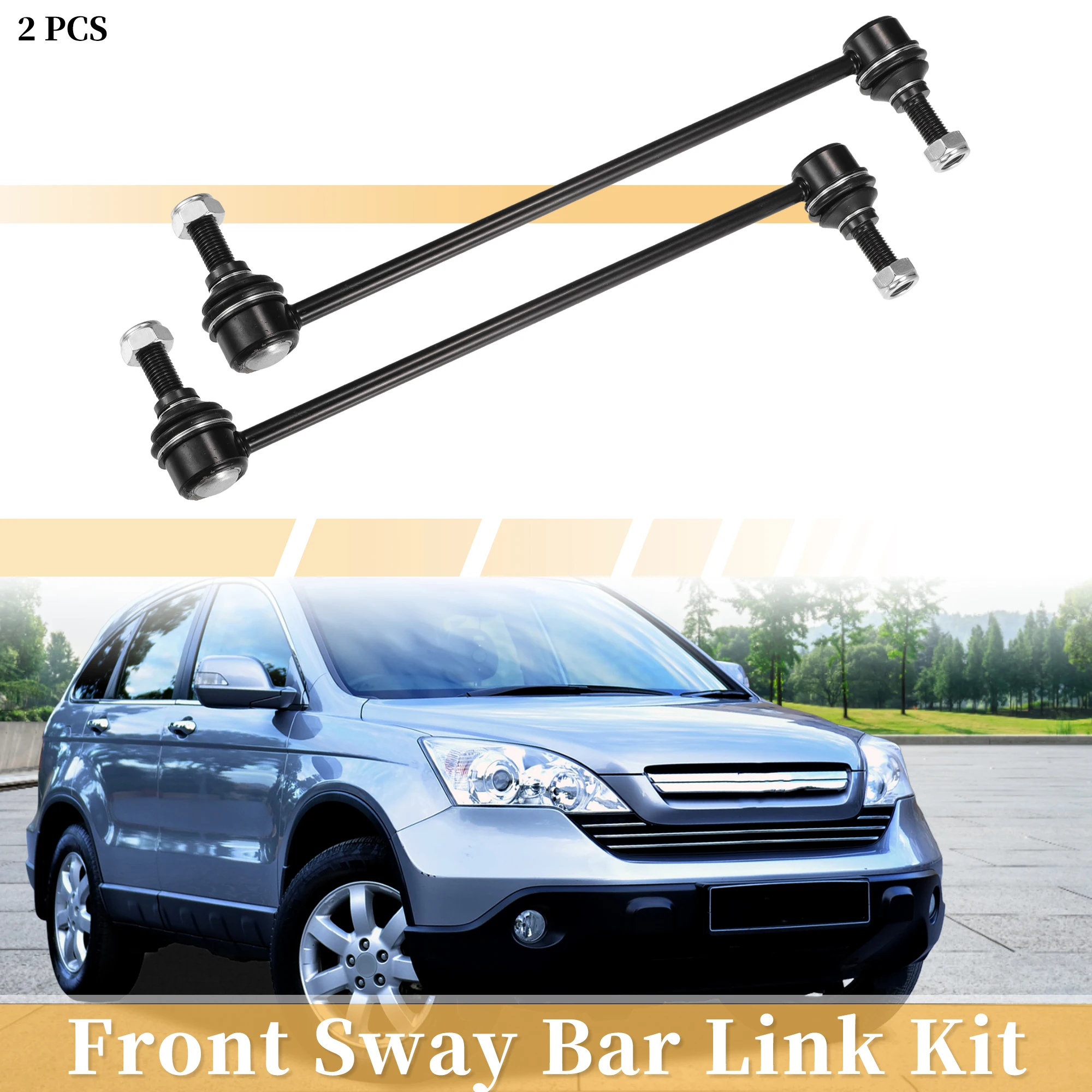 

UXCELL 2pcs Front Stabilizer Sway Bar Link Kit for Acura MDX for Chevrolet Equinox