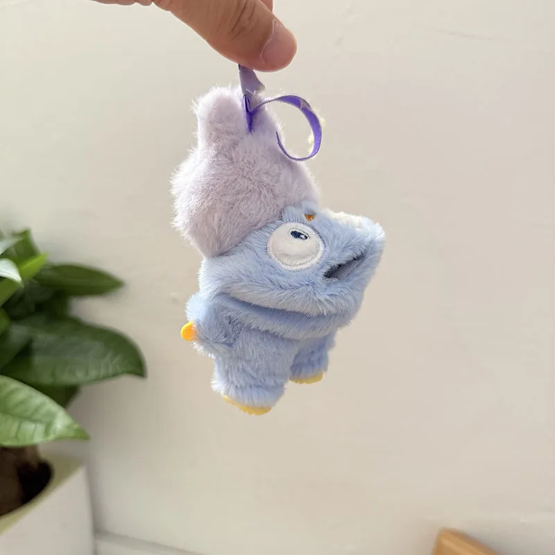 

Doll Clothes For 10cm 4th Gen Labubu 4.0 New Cute Blue Penguin Onesie Yellow Rain Boots Set