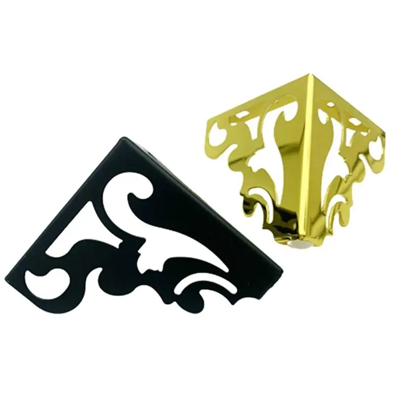 ABKJ-4Pcs/Set Metal Furniture Legs Hollow Feet For Sofa Chair Table Cabinet Bed DIY Accessories Openwork Furniture Feet