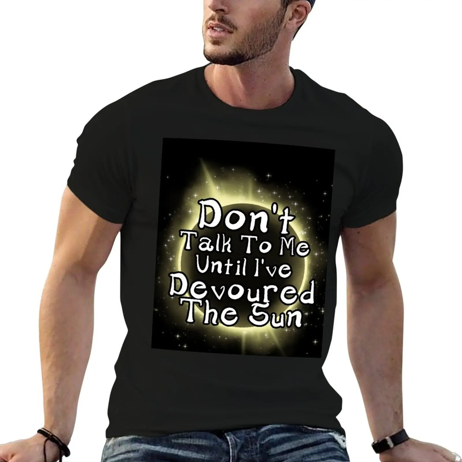 Devour The Sun T-Shirt Casual Basic Street Style T-Shirt