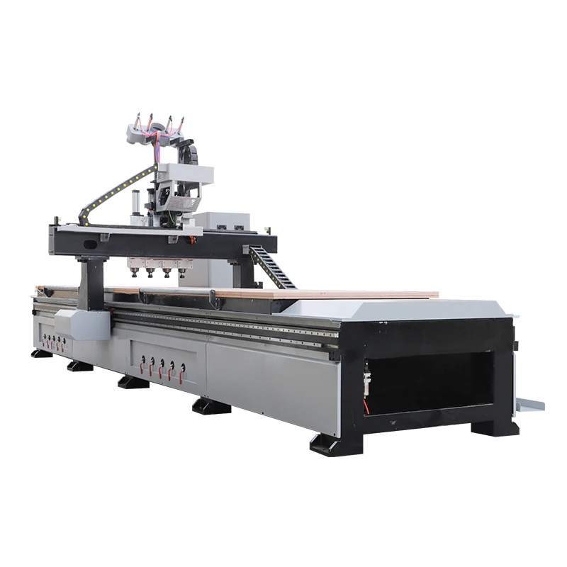 Four Processes 1325 Wood Machine Nesting Cnc Router Automatic Wooden Furniture Making Machine