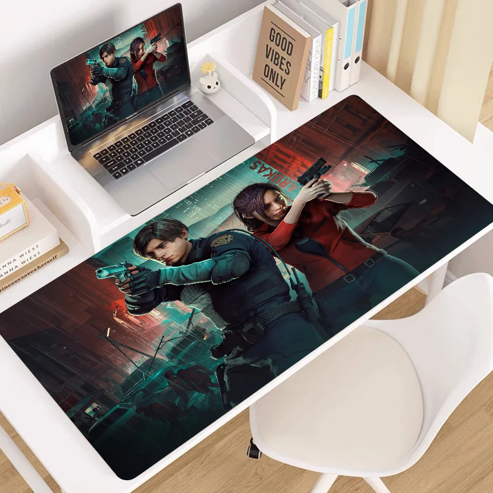 لوحة ماوس ألعاب الكمبيوتر المحمول من Resident-EvilS متوفرة بحجم لوحة مفاتيح ألعاب قفل الحافة الكبيرة #6