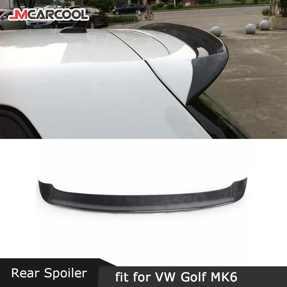 

Carbon Fiber Car Rear Trunk Spoiler Wings for VW Golf 6 MK6 VI R20 GTI 2009-2013 Auto Rear Wing Spoilers Boot Lip Car Styling