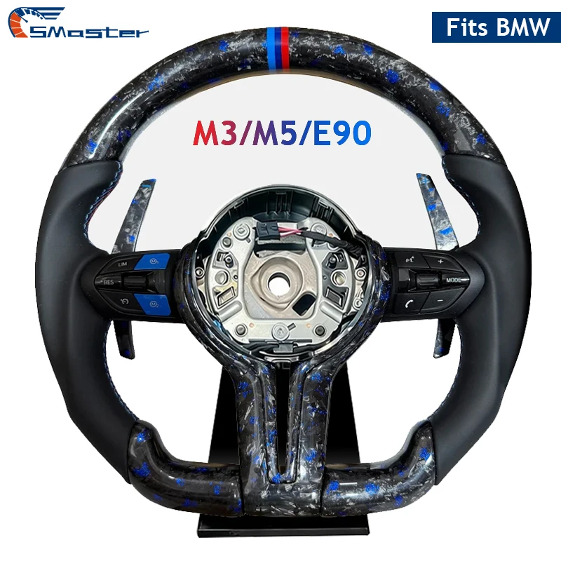 

Руль M Sport из кованого карбона M3 M5 с плоским дном для BMW F30 F33 F36 F80 F20 F21 F25 F10 F01 F02 F06 F07 F11 F12 F90