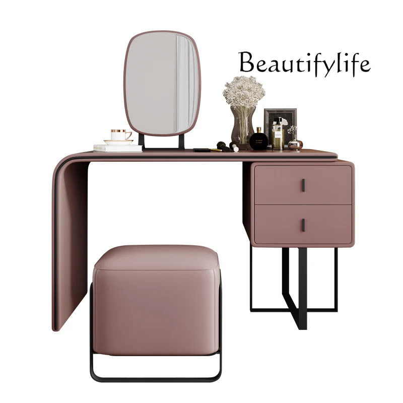 

Italian Affordable Luxury Style Dressing Table Storage Cabinet Integrated Modern Minimalist Nordic Women's Bedroom Dresser