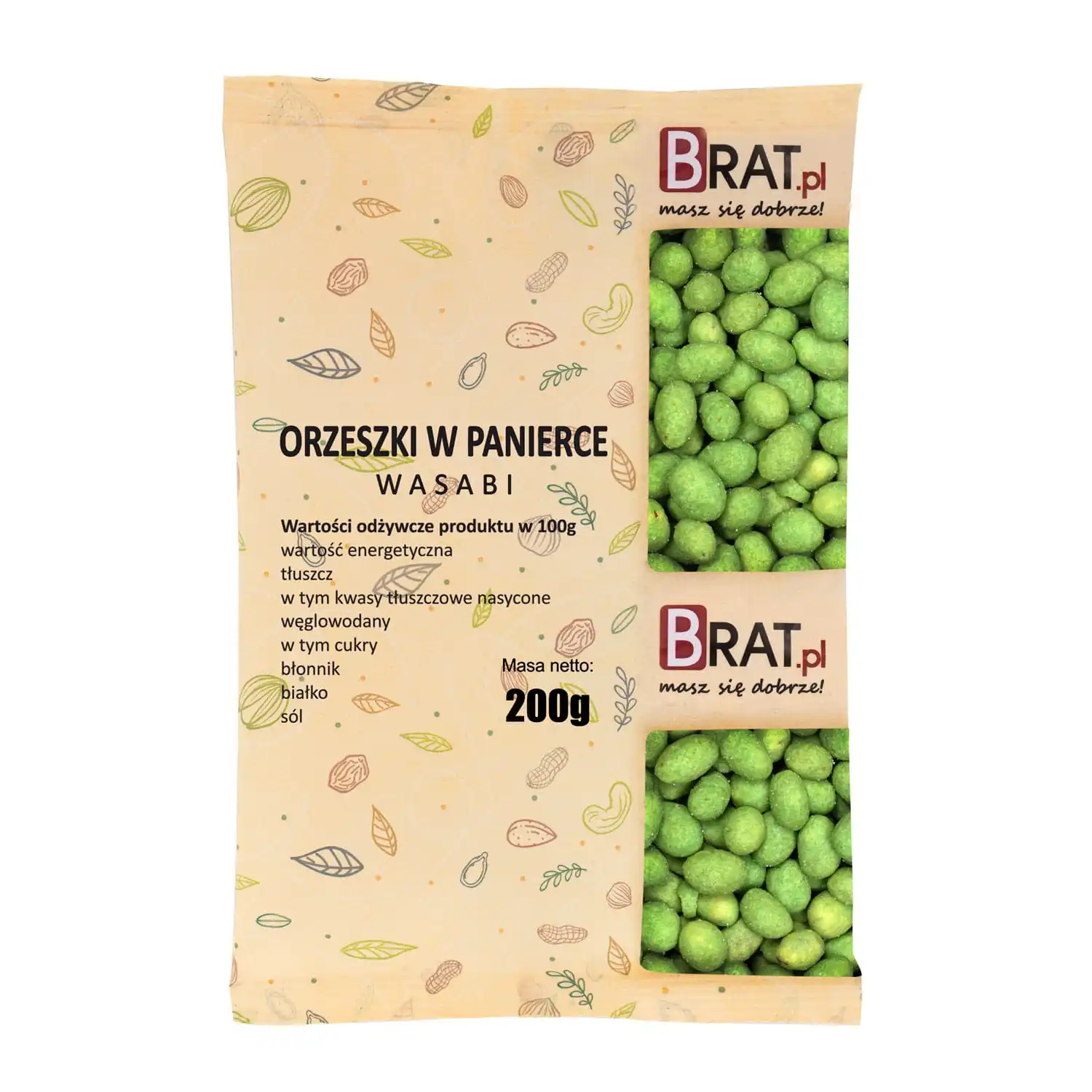 Cacahuetes en un wasabi empanado 200g