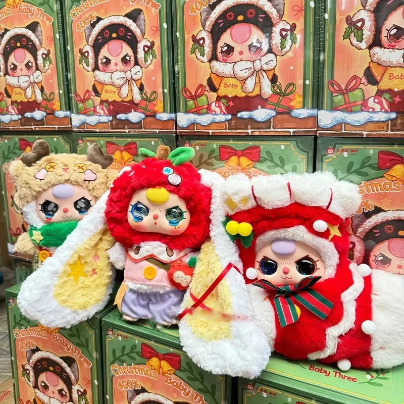 

Babythree Three Year Old 400% Second Generation Christmas Series Blind Box Hand Christmas Gift Children'S Toy Birthday Gifts