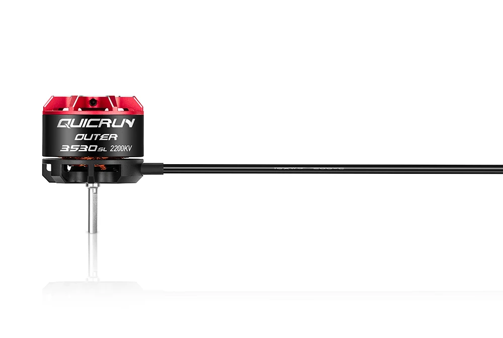 มอเตอร์ไร้แปรง Hobbywing Quicrun Outer 3530sl 2200kv/1700kv สำหรับรถบังคับวิทยุ 1/10 Axial Scx10 1/12 Mjx Wltoys Fms