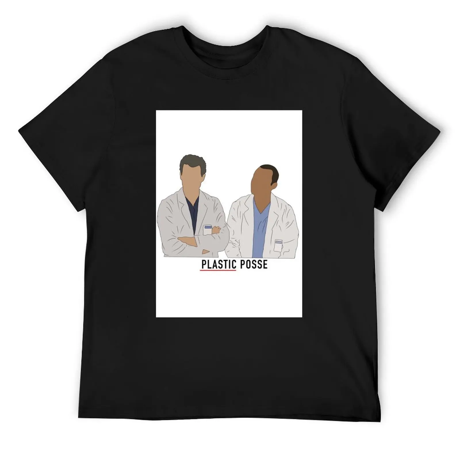 

Plastic Posse T-Shirt cotton graphic tees new edition heavyweights men tshirt