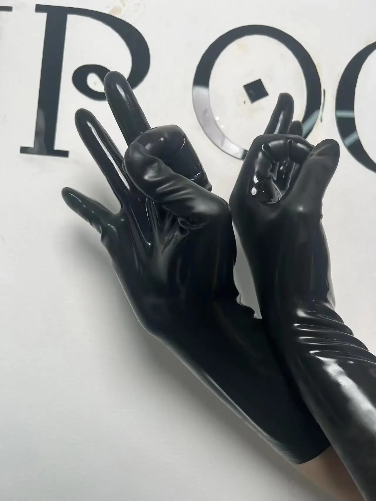 latex fetish man gloves  rubber hood sexycosplay  bodysuits  fetish wear   catsuite male zentai socks chlorine