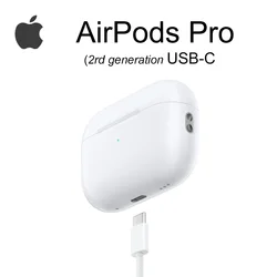 Apple AirPods Pro 2nd Generation USB‑C with MagSafe Wireless Charging Case Active Noise Cancelling Wireless Bluetooth Earphone