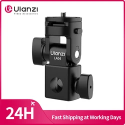 Ulanzi LA04 Light Stand Adapter Angle-Adjustable Adapter for Standard Light Stand for Camera Fill Light Phone Clip