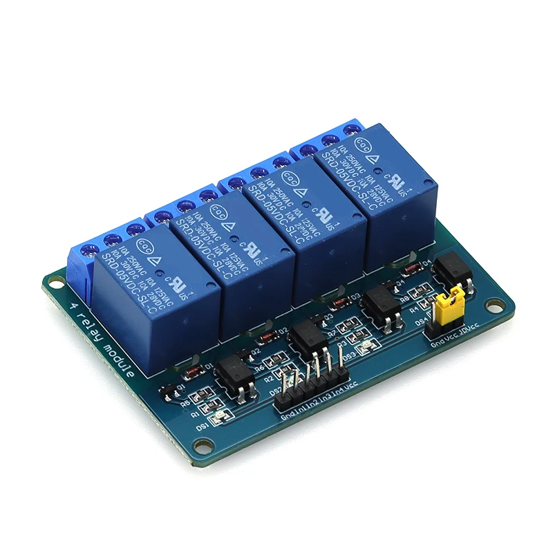 1–5 шт. модуль реле с 4 канала – обзор и цена Relay Module 4 Channel