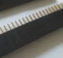 2*40 2.54mm double row pin header  pitch black white blue red green yellow single double row pin header