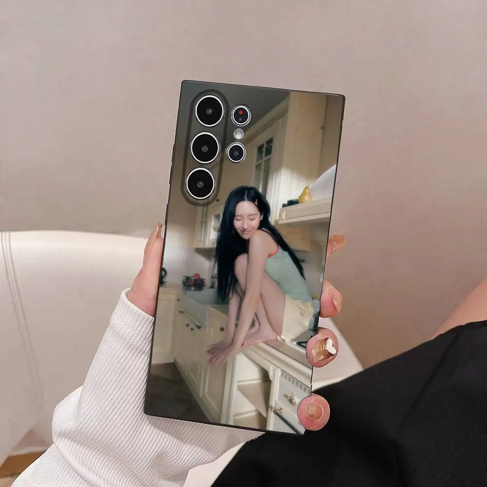 เคสโทรศัพท์ซันมี นักร้องเคป๊อปเกาหลี สำหรับโทรศัพท์ซีรีส์ S รุ่น S21 S22 S23 S24 S25 FE Plus Ultra วัสดุ TPU นุ่ม สัมผัสนุ่มสบายผิว