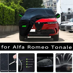 For Alfa Romeo Tonale Outdoor Protection Full Car Covers Snow Cover Sunshade Waterproof Dustproof Exterior Car accessories