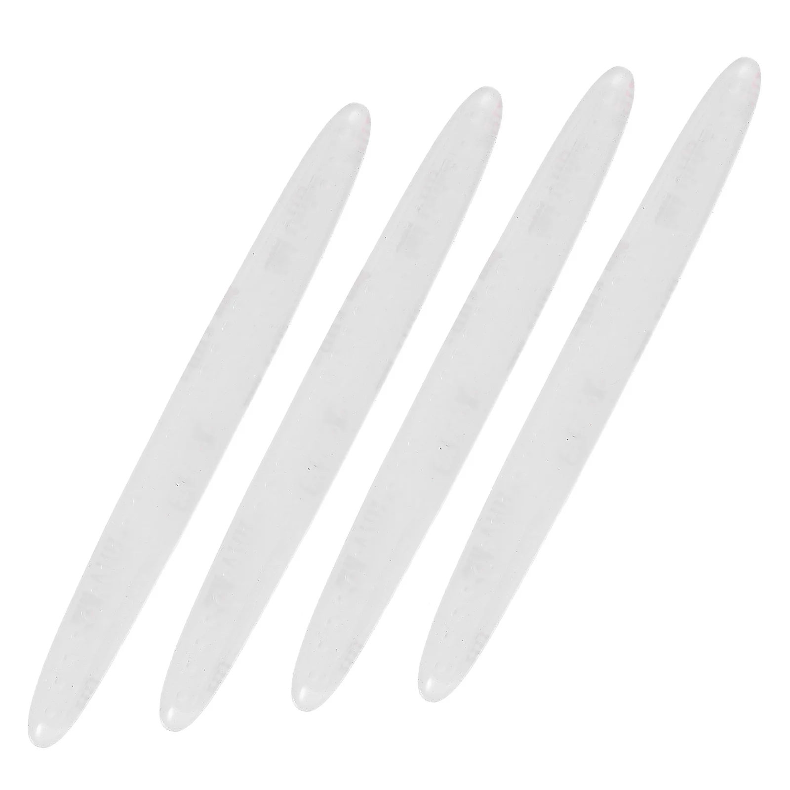 4Pcs Auto Anti-Kollision Streifen Transparente Tür Schutz Aufkleber Langlebige Silikon Anti-Scratch Auto Tür Schutz Puffer streifen